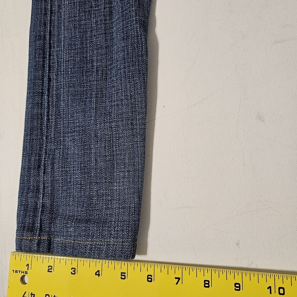 True Religion Women's Johnny Jeans Slim Straight Leg Dark Blue Sz 25 Y2k Vtg B16 - Picture 8 of 8